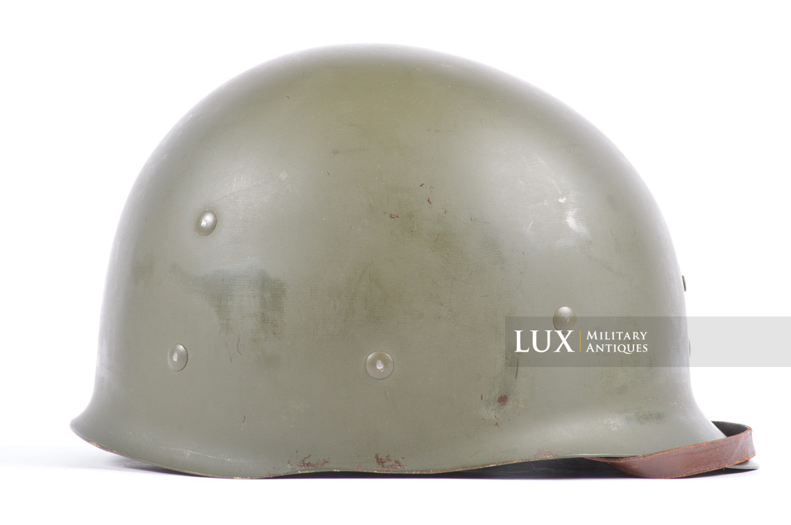 Early USM1 front seam fixed bale helmet set, « Saint-Clair, 1st type » - photo 34