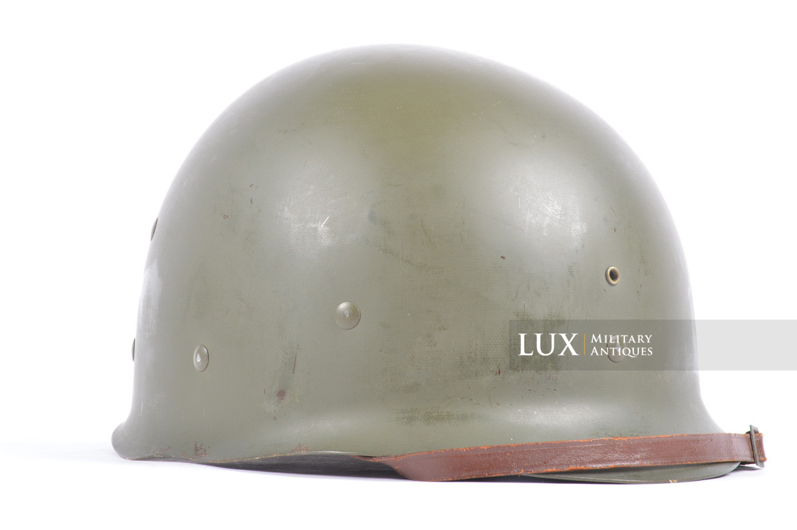 Early USM1 front seam fixed bale helmet set, « Saint-Clair, 1st type » - photo 34