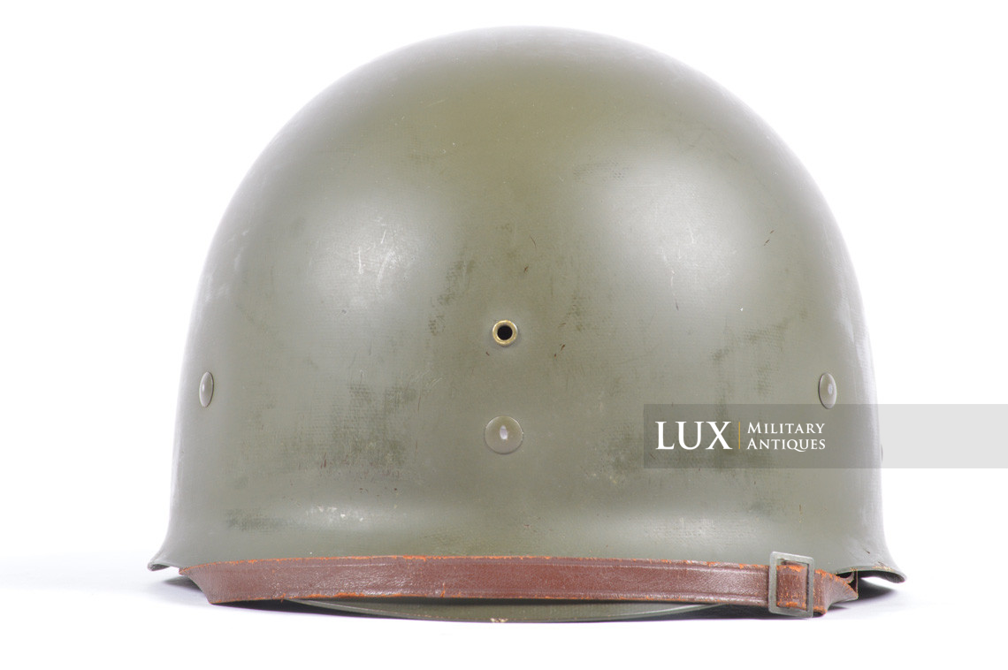 Early USM1 front seam fixed bale helmet set, « Saint-Clair, 1st type » - photo 35
