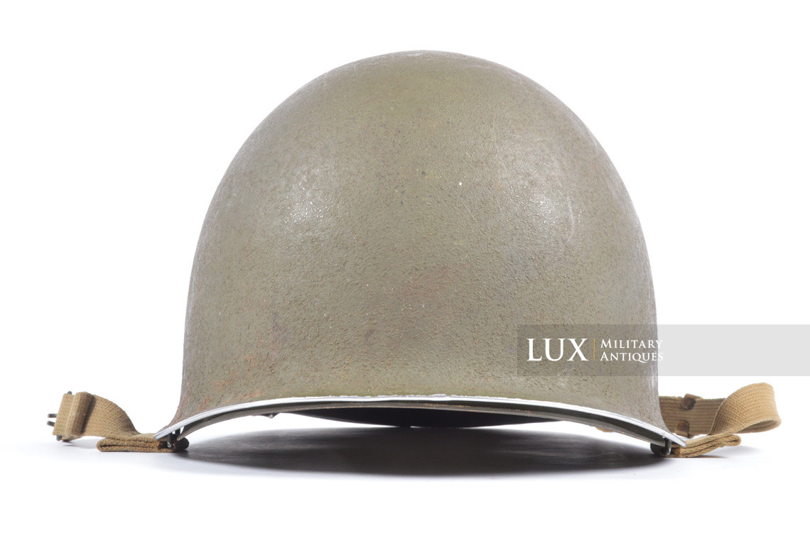 Early USM1 front seam fixed bale helmet set, « Westinghouse, 1st type » - photo 10