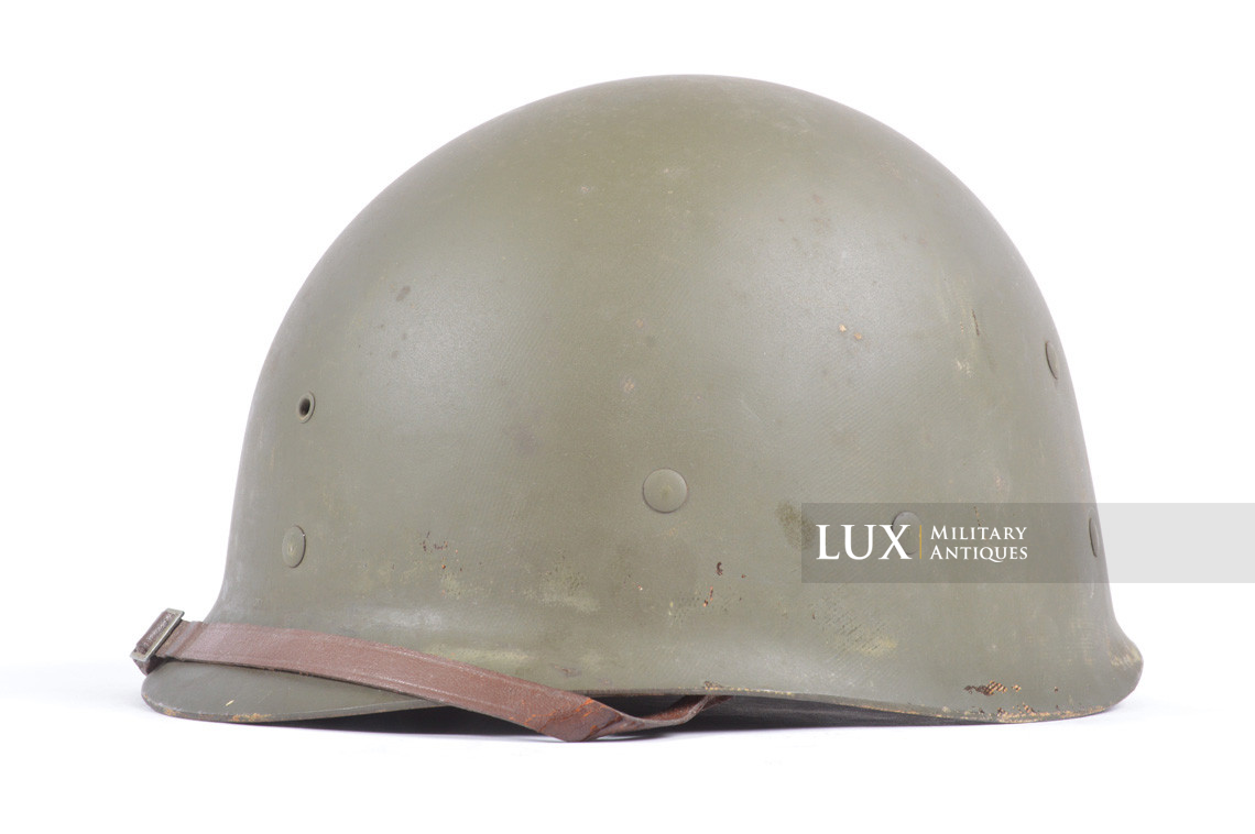 Early USM1 front seam fixed bale helmet set, « Westinghouse, 1st type » - photo 27