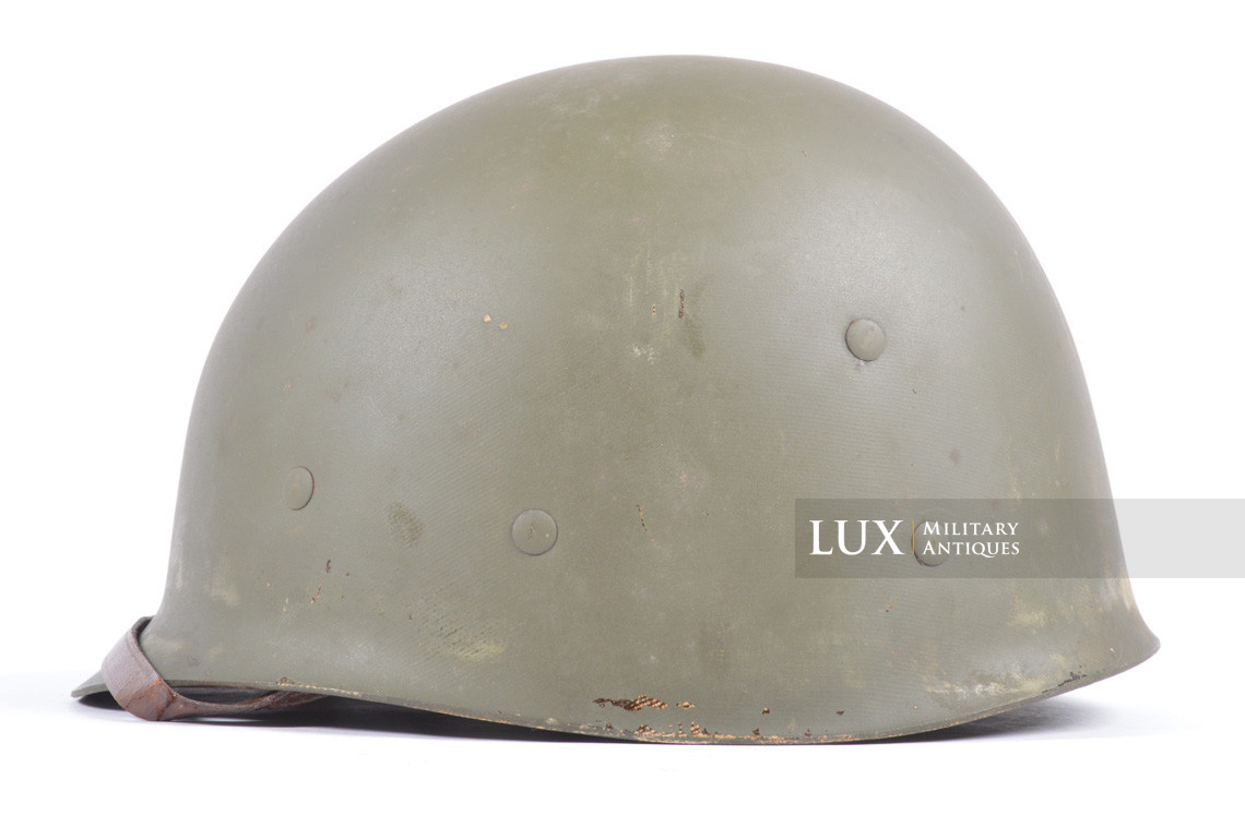 Early USM1 front seam fixed bale helmet set, « Westinghouse, 1st type » - photo 28