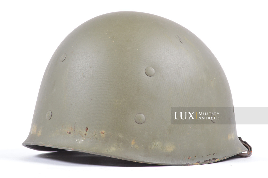Early USM1 front seam fixed bale helmet set, « Westinghouse, 1st type » - photo 32