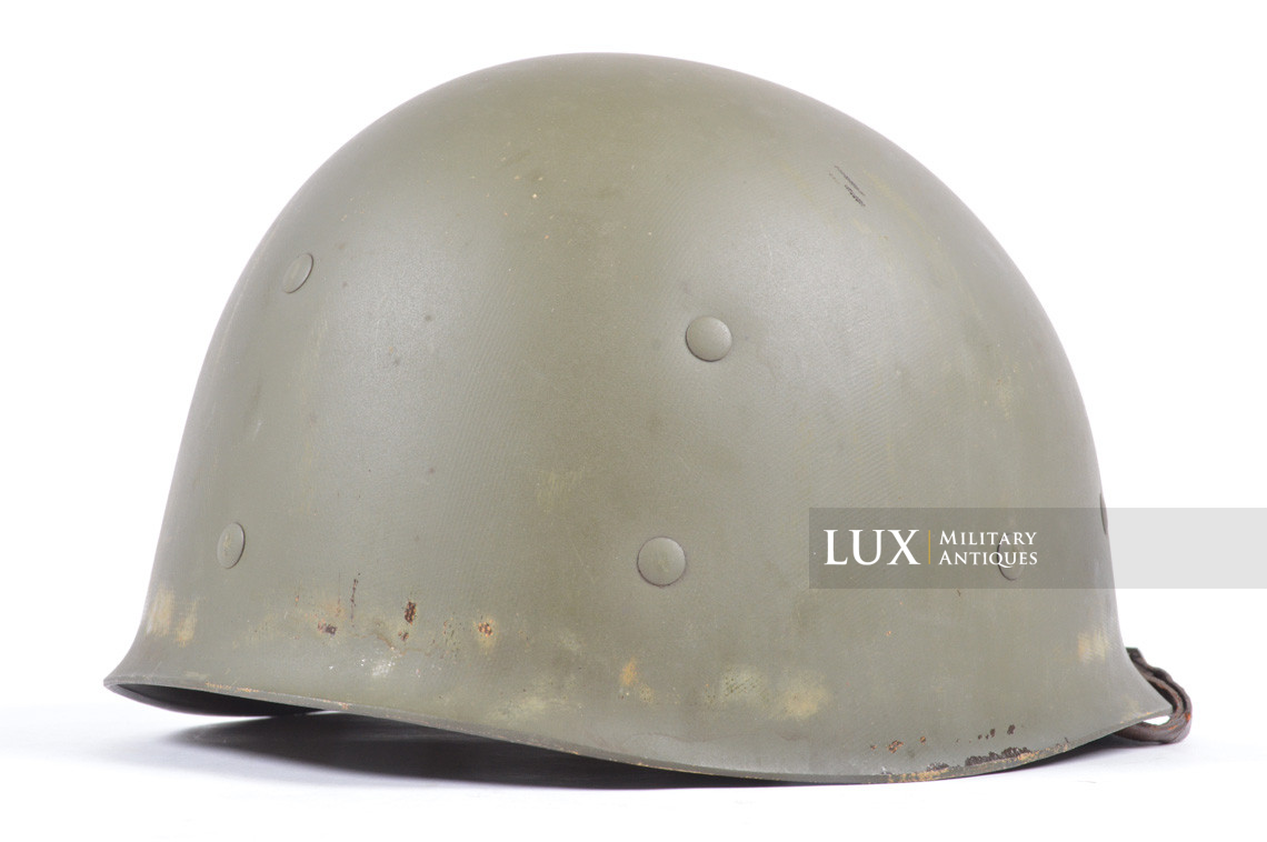 Early USM1 front seam fixed bale helmet set, « Westinghouse, 1st type » - photo 31