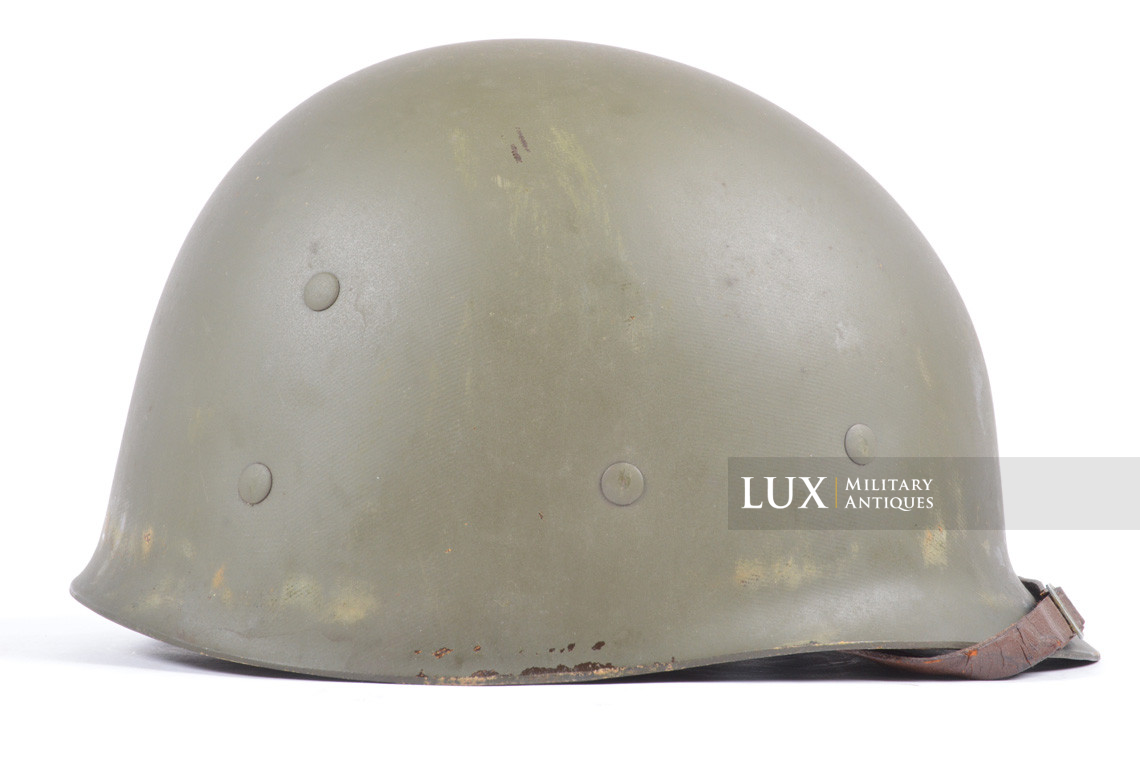 Early USM1 front seam fixed bale helmet set, « Westinghouse, 1st type » - photo 33