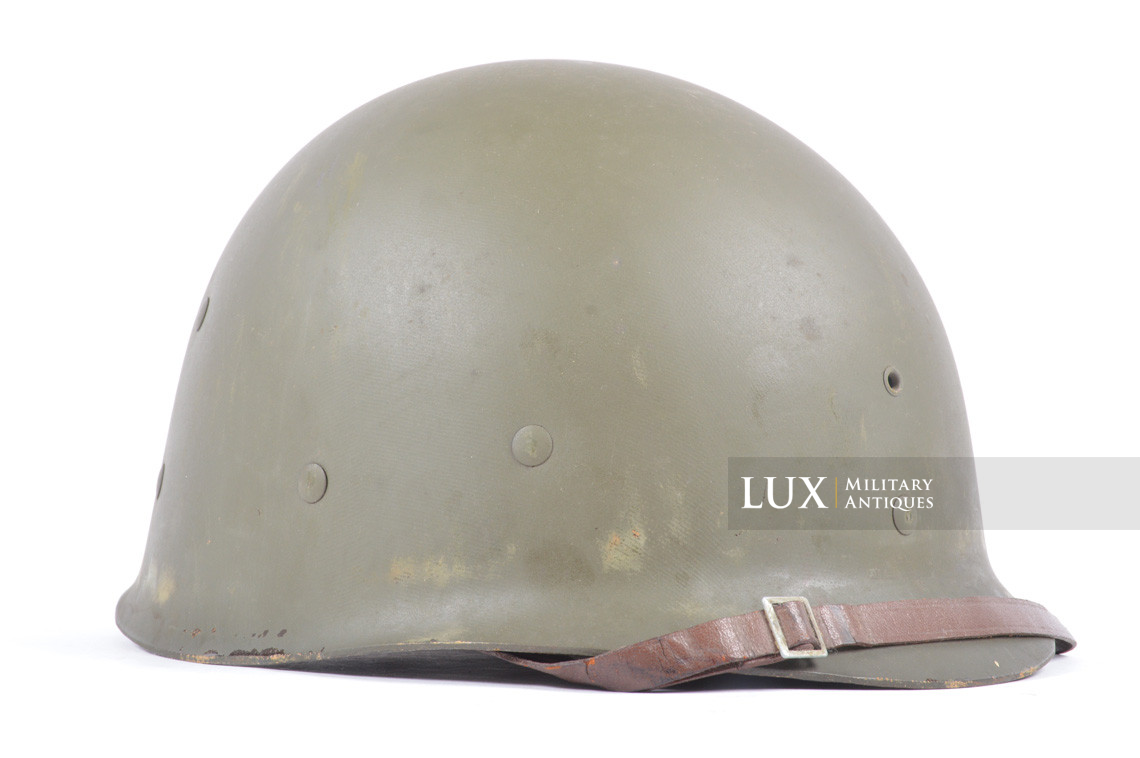 Early USM1 front seam fixed bale helmet set, « Westinghouse, 1st type » - photo 34