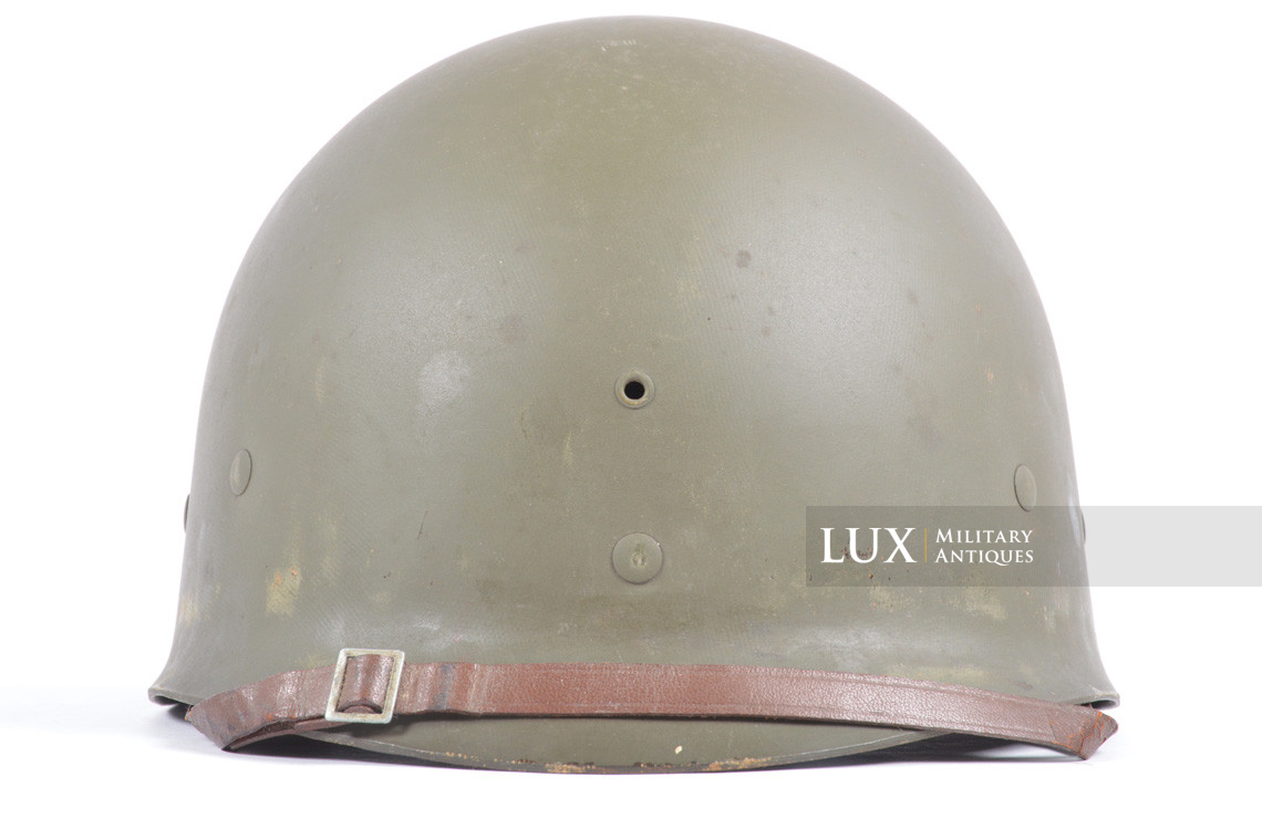 Early USM1 front seam fixed bale helmet set, « Westinghouse, 1st type » - photo 34