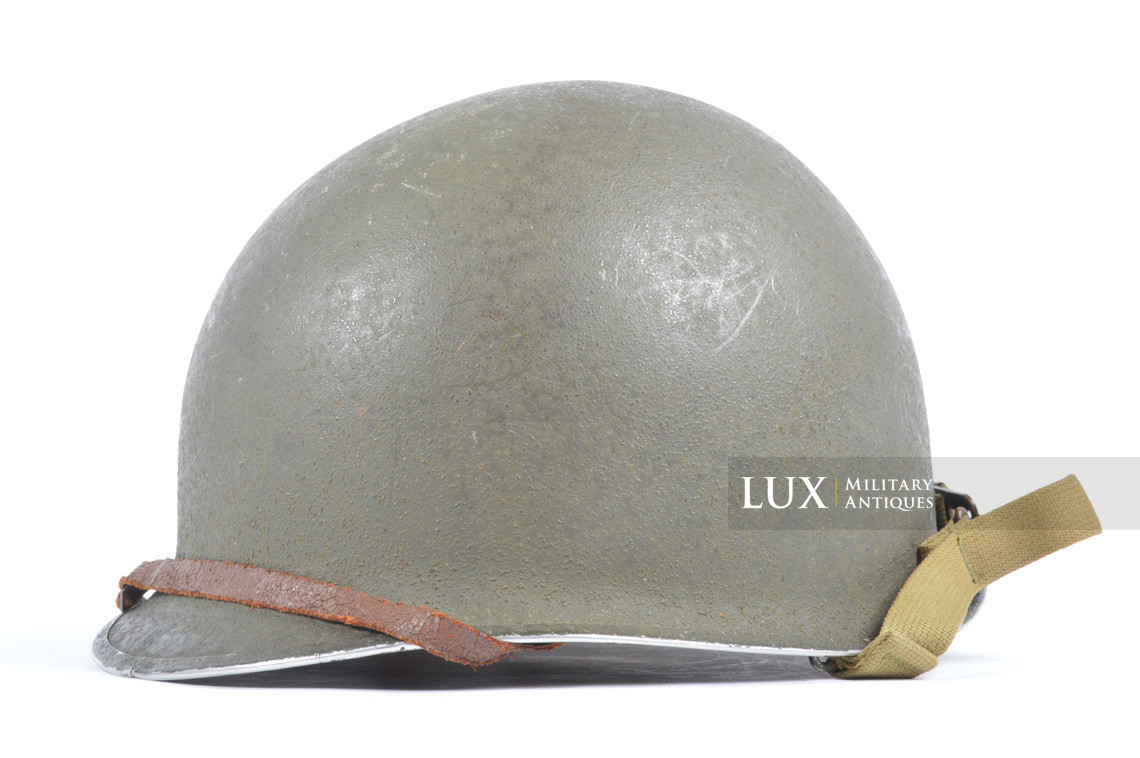 Early USM1 front seam fixed bale helmet set, « Westinghouse, 1st type » - photo 4