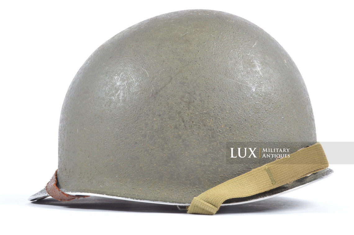 Early USM1 front seam fixed bale helmet set, « Westinghouse, 1st type » - photo 7