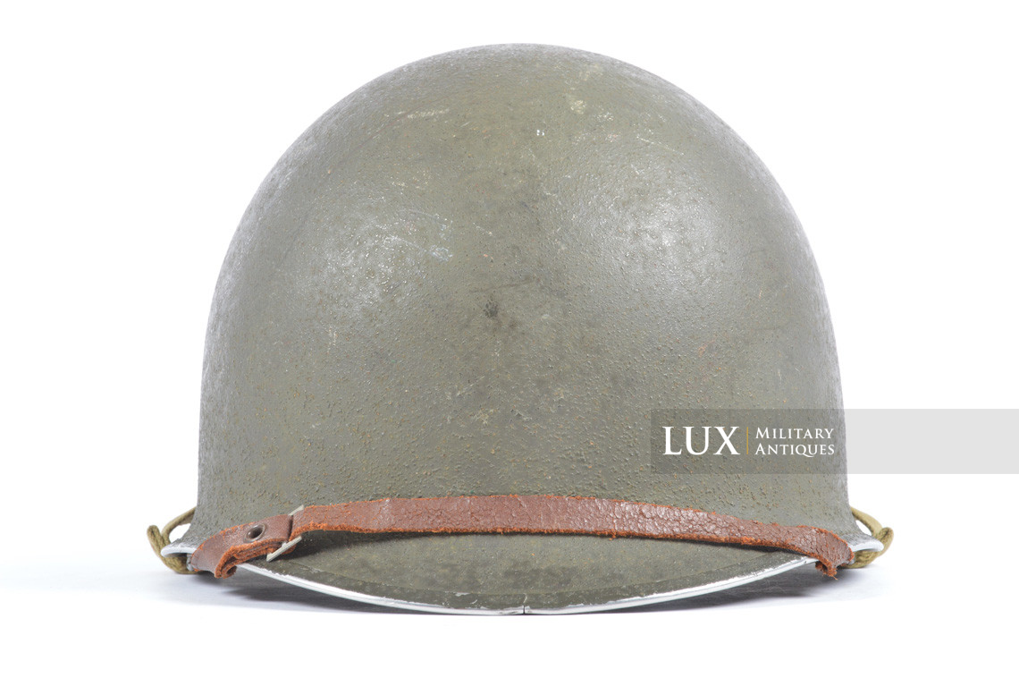 Early USM1 front seam fixed bale helmet set, « Westinghouse, 1st type » - photo 13