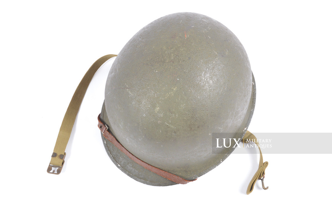 Early USM1 front seam fixed bale helmet set, « Westinghouse, 1st type » - photo 16