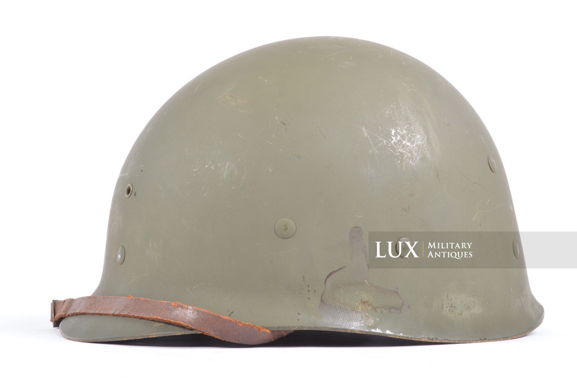 Early USM1 front seam fixed bale helmet set, « Westinghouse, 1st type » - photo 27