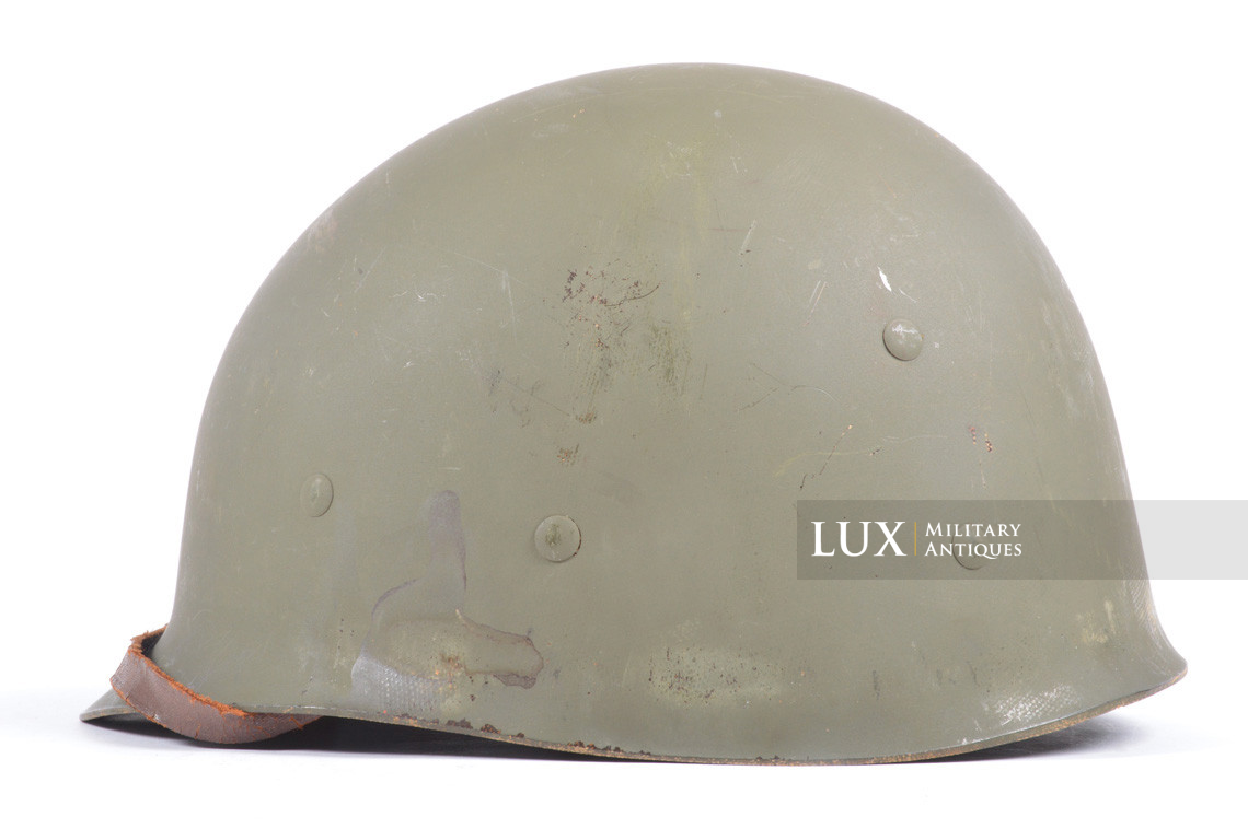 Early USM1 front seam fixed bale helmet set, « Westinghouse, 1st type » - photo 28