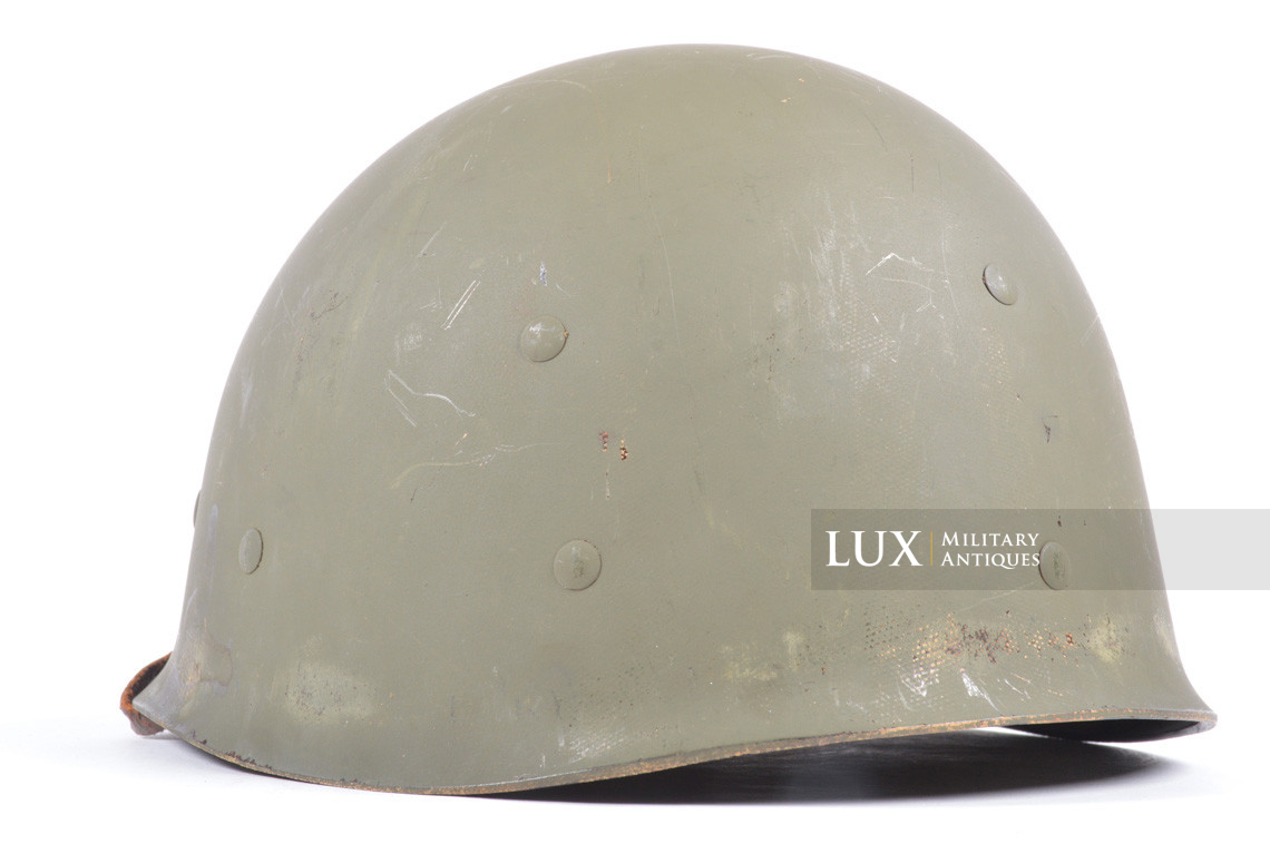 Early USM1 front seam fixed bale helmet set, « Westinghouse, 1st type » - photo 29