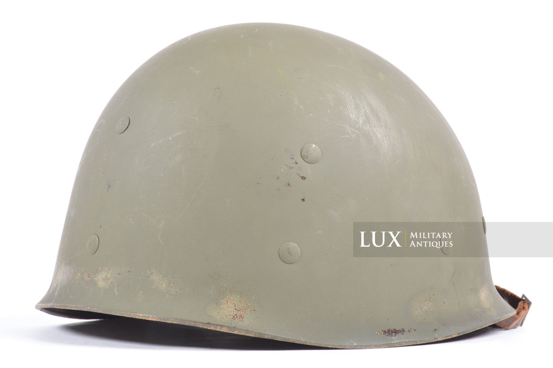 Early USM1 front seam fixed bale helmet set, « Westinghouse, 1st type » - photo 31