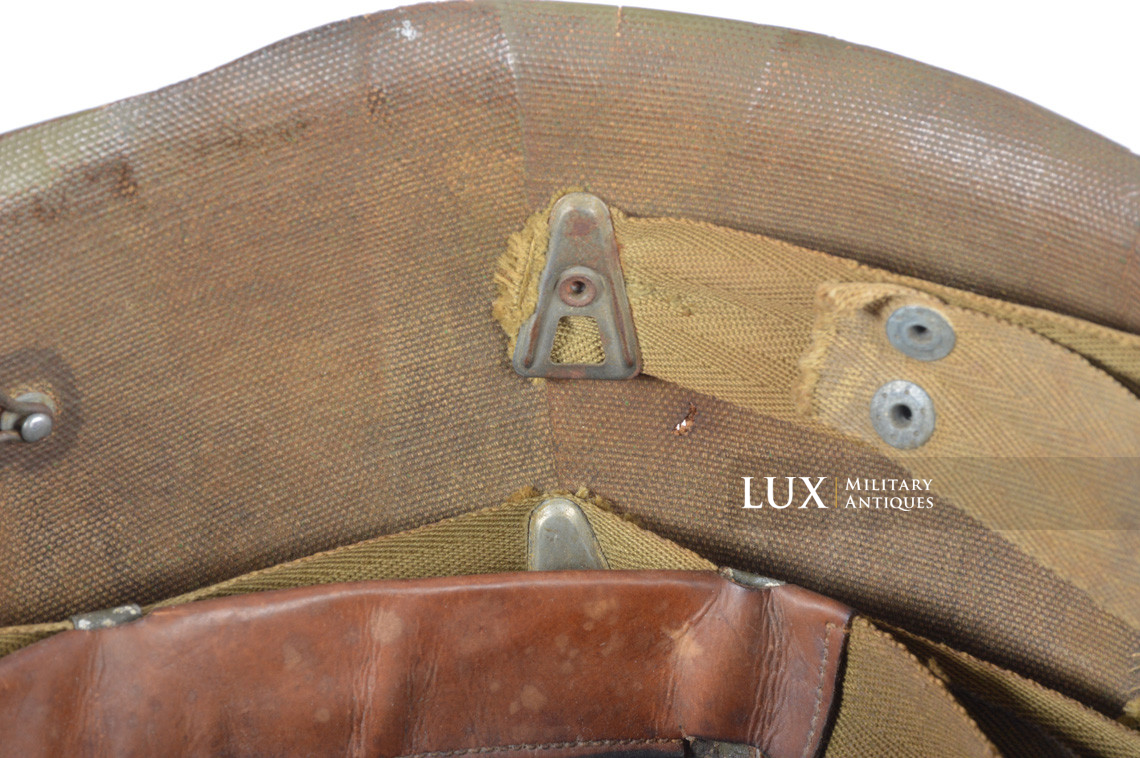 Early USM1 fixed bale battle damaged helmet set, « Saint-Clair » - photo 43
