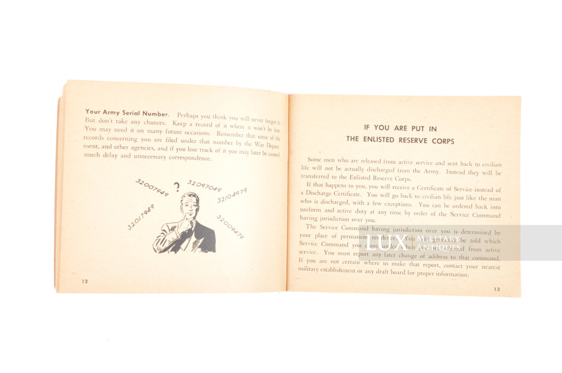 US ARMY booklet, « Going back to civilian life » - photo 12