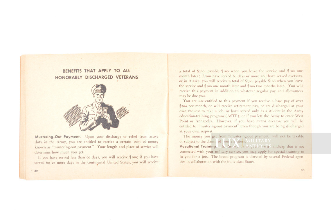 US ARMY booklet, « Going back to civilian life » - photo 15