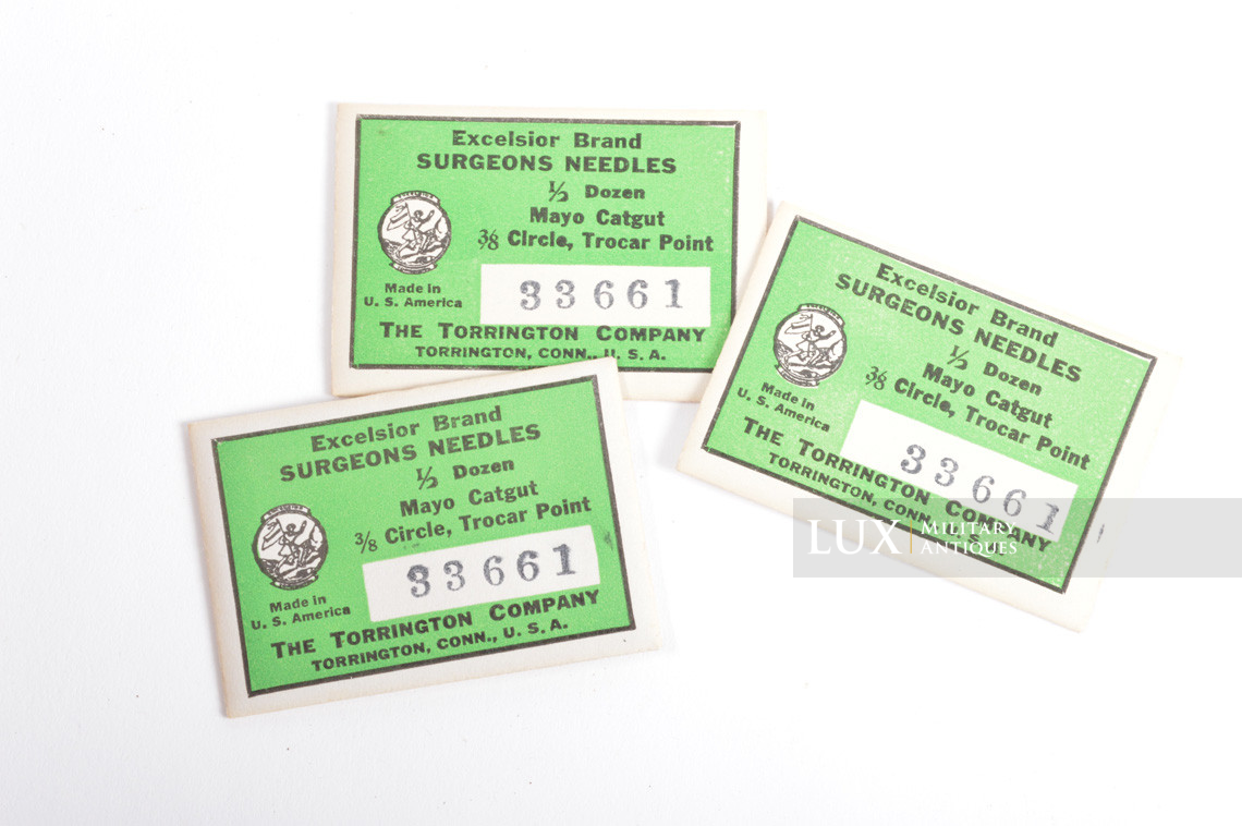 Set of US ARMY surgeons needles in original packaging - photo 4