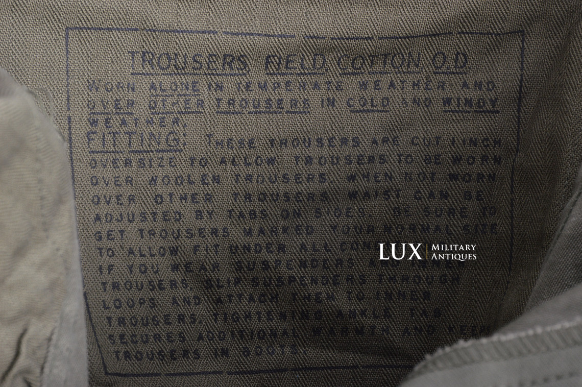 US M43 Field Trousers - photo 21