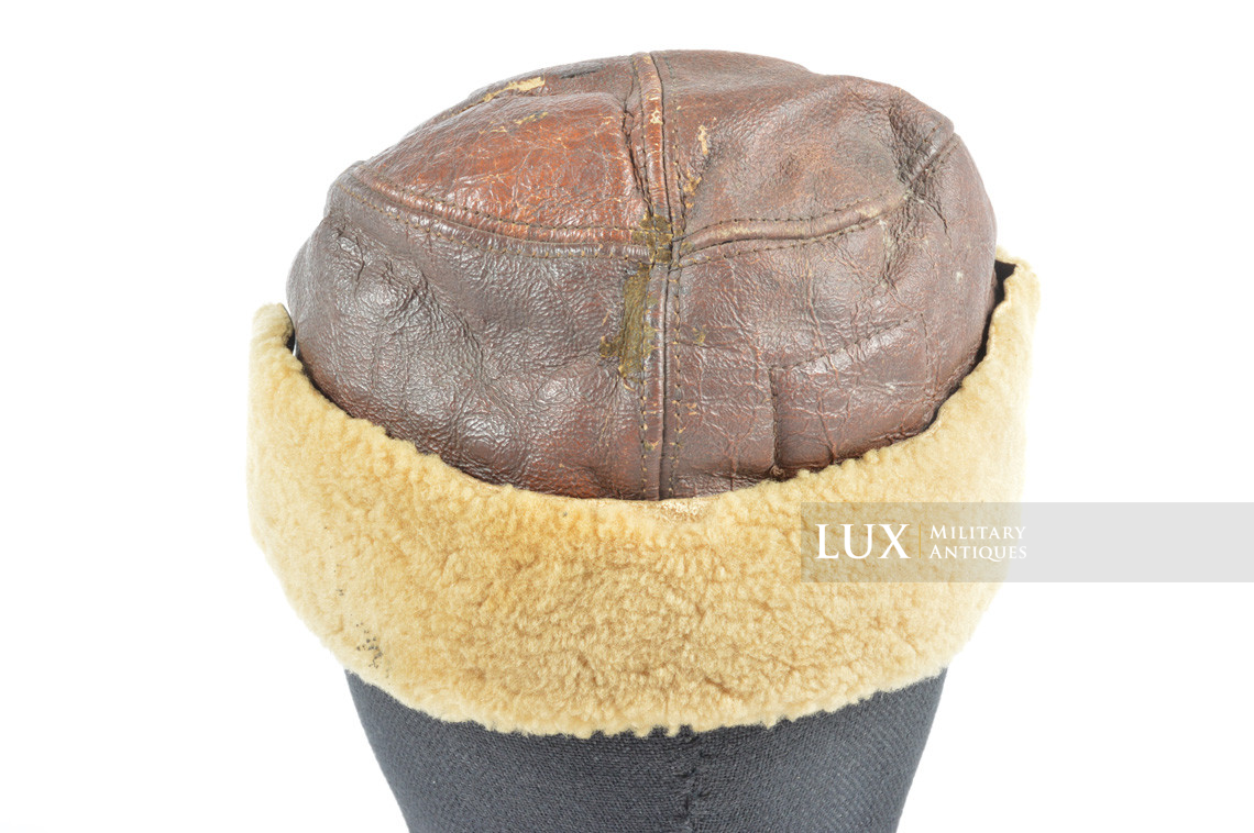 US B-2 USAAF flying cap winter, « named » - photo 11