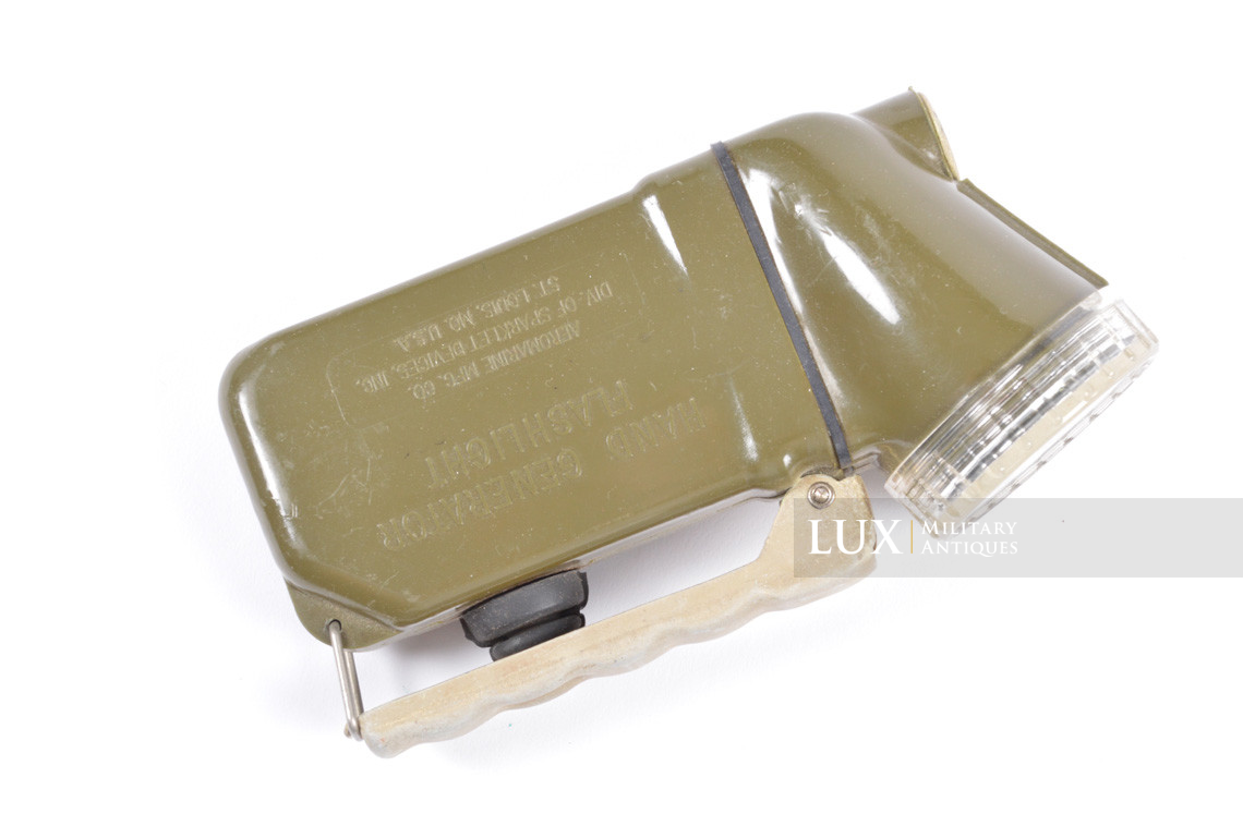 USAAF hand generator flashlight - Lux Military Antiques - photo 4