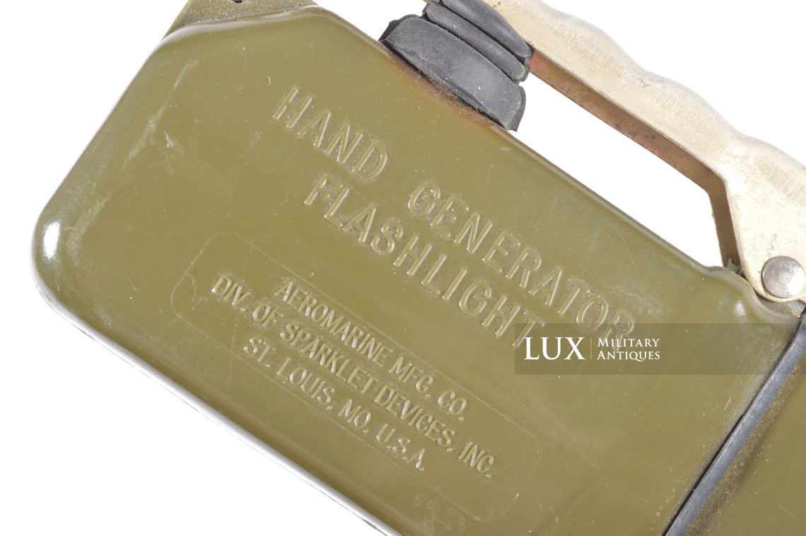 USAAF hand generator flashlight - Lux Military Antiques - photo 11