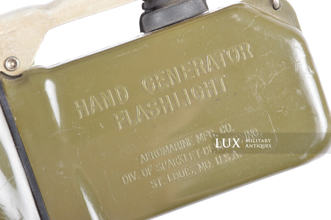 USAAF hand generator flashlight - Lux Military Antiques - photo 12