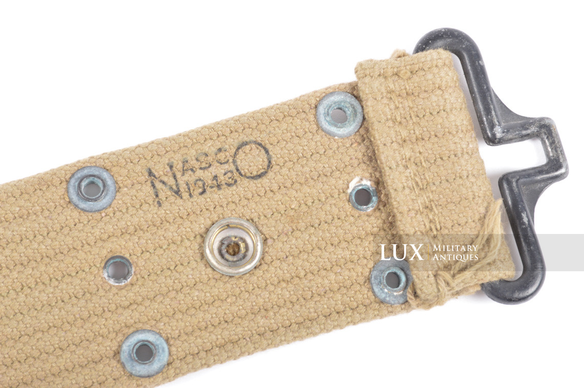 Ceinturon US M-1936, « NASCO 1943 » - Lux Military Antiques - photo 11