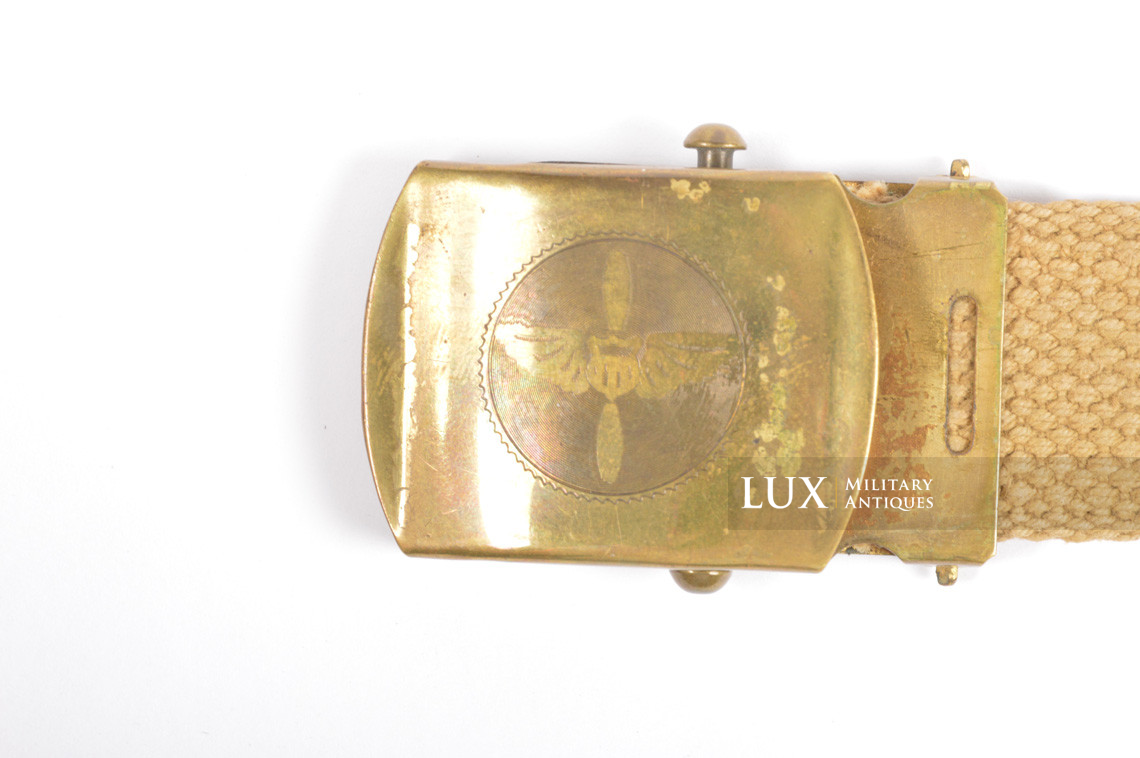 US Army customized service belt buckle, « USAAF pilot » - photo 8