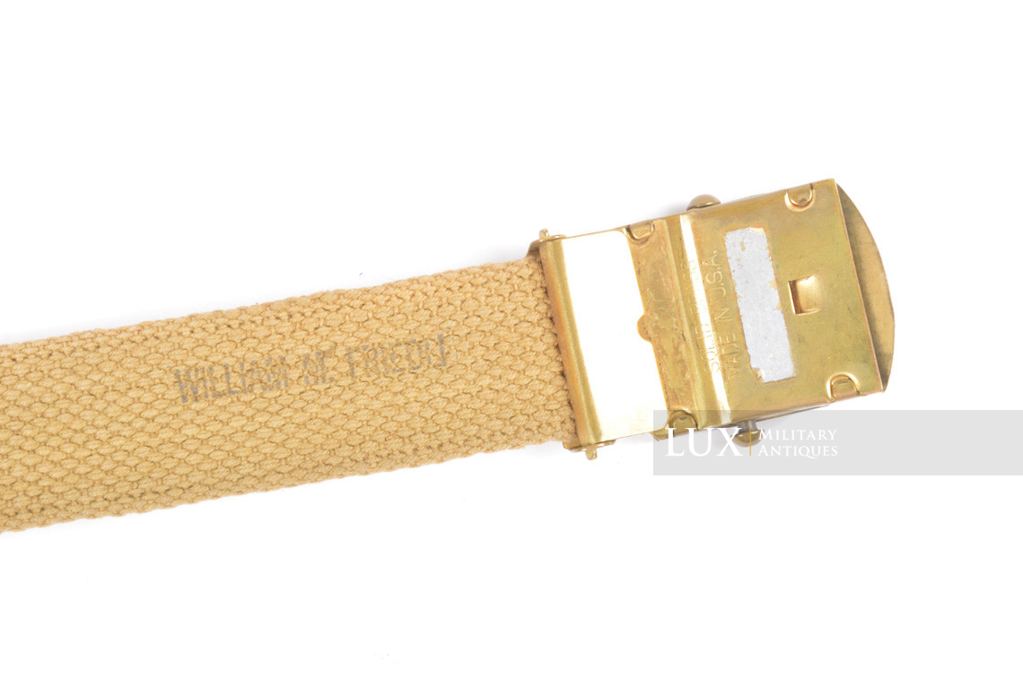 US Army customized service belt buckle, « USAAF pilot » - photo 9
