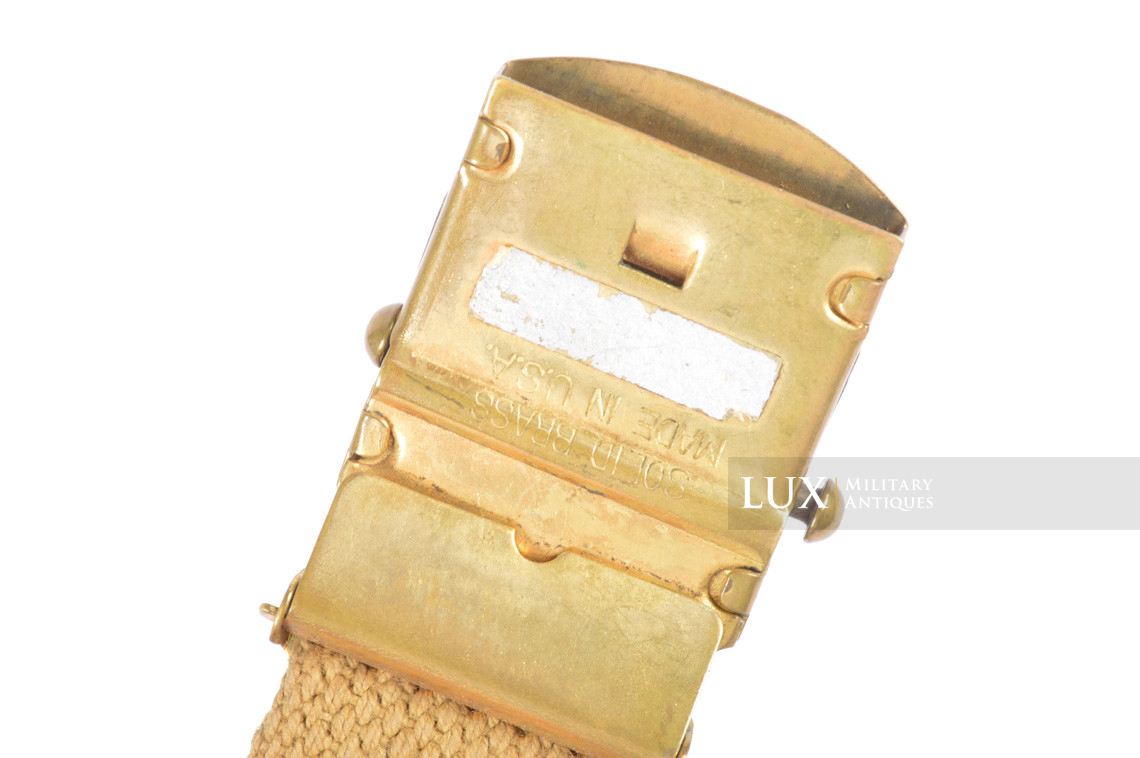 US Army customized service belt buckle, « USAAF pilot » - photo 10