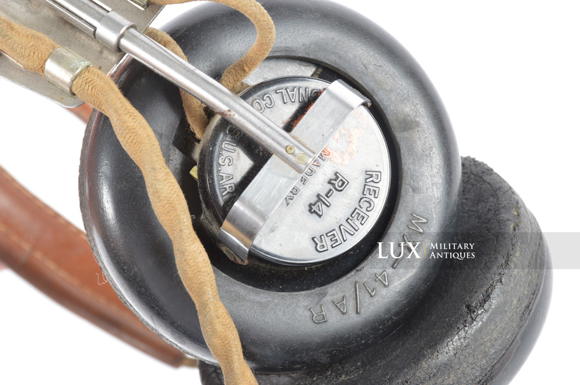 Casque radio USAAF HS-33 - Lux Military Antiques - photo 11