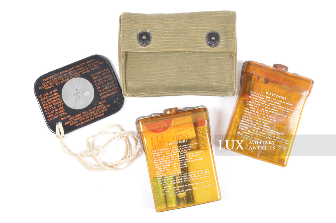 USAAF type E17 emergency kit set - Lux Military Antiques