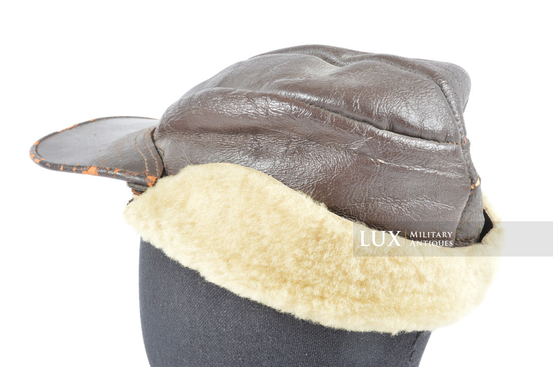 US B-2 USAAF flying cap winter, « personalized » - photo 13