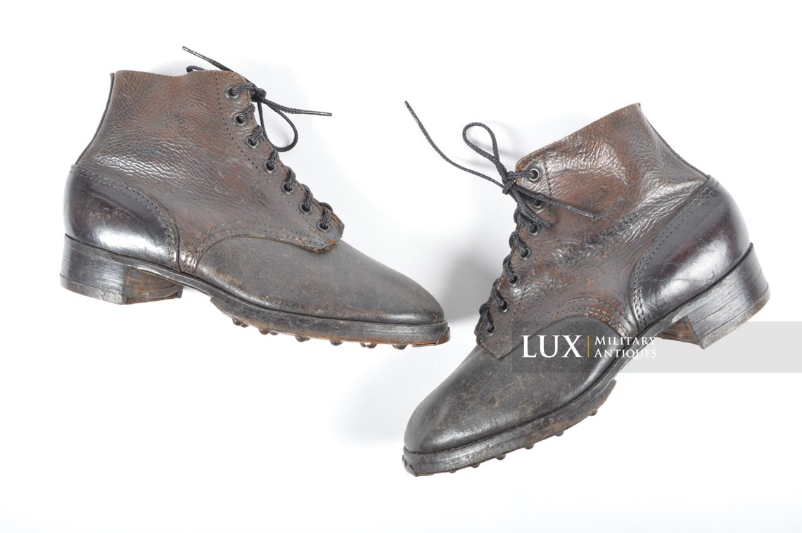 Late-war German low ankle boots - Lux Military Antiques - photo 4