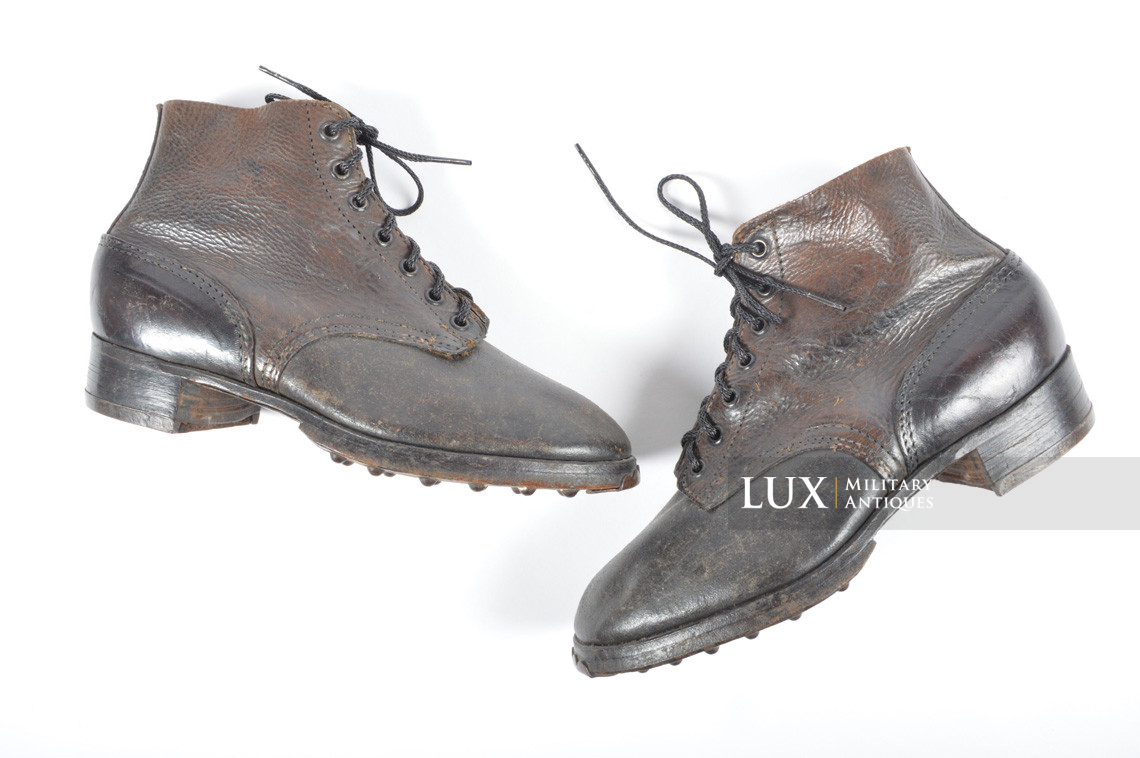 Late-war German low ankle boots - photo 4