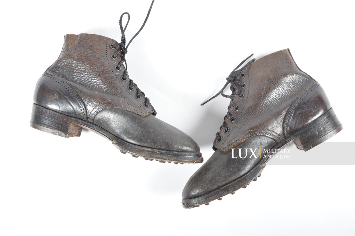 Late-war German low ankle boots - Lux Military Antiques - photo 8