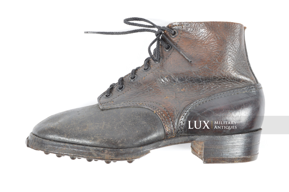 Late-war German low ankle boots - photo 8