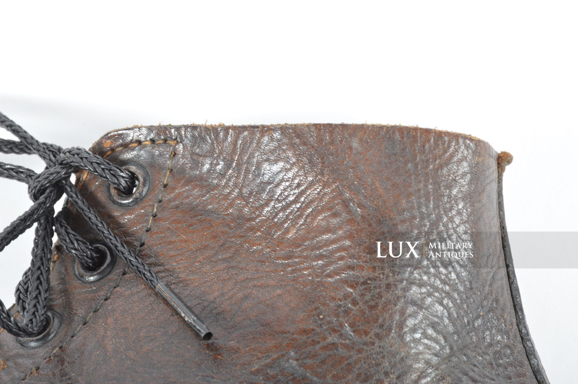 Late-war German low ankle boots - photo 9