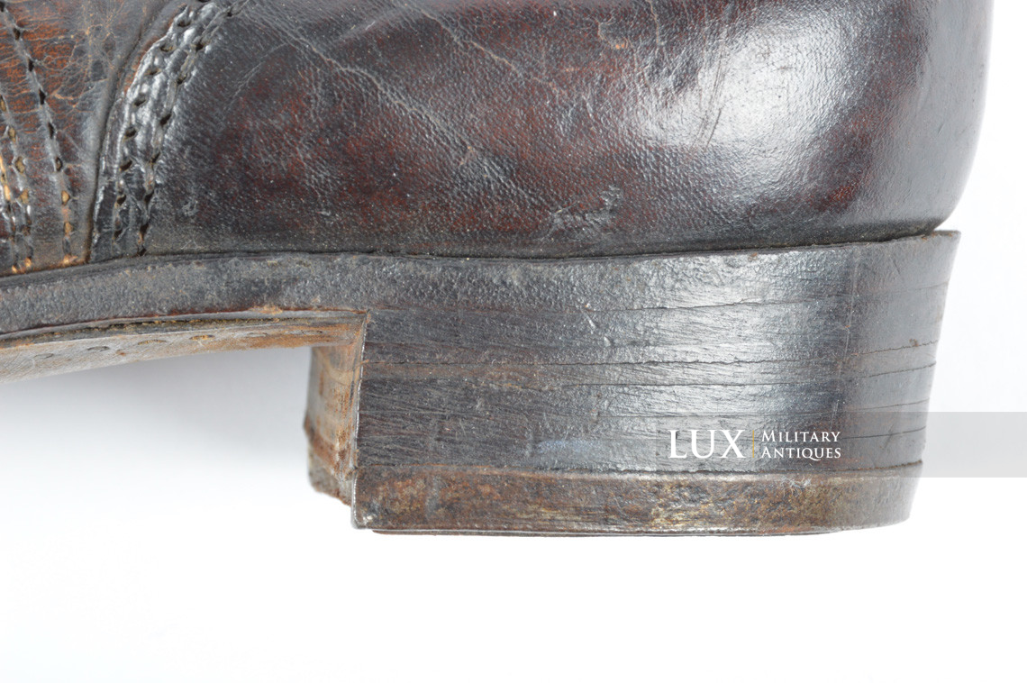 Late-war German low ankle boots - Lux Military Antiques - photo 10