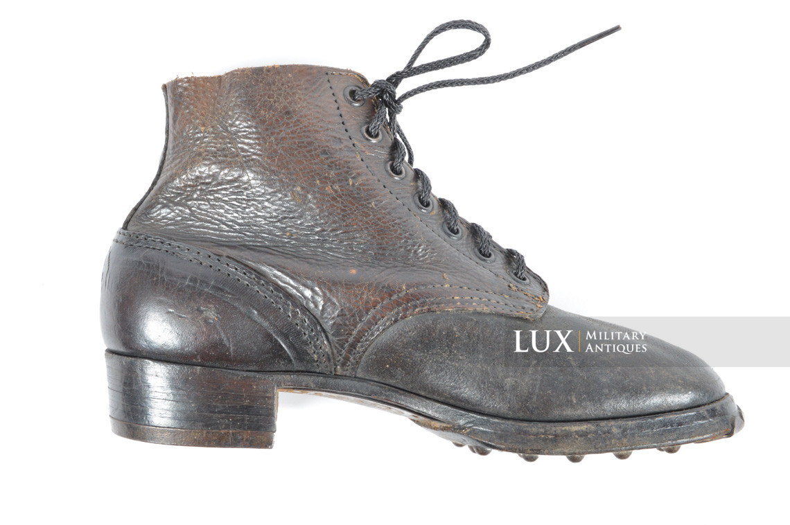 Late-war German low ankle boots - Lux Military Antiques - photo 12