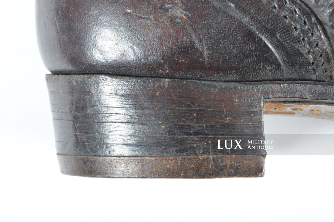 Late-war German low ankle boots - Lux Military Antiques - photo 14