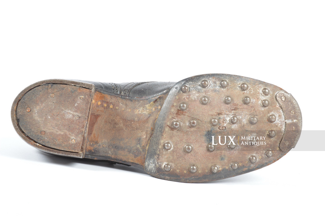 Late-war German low ankle boots - photo 16