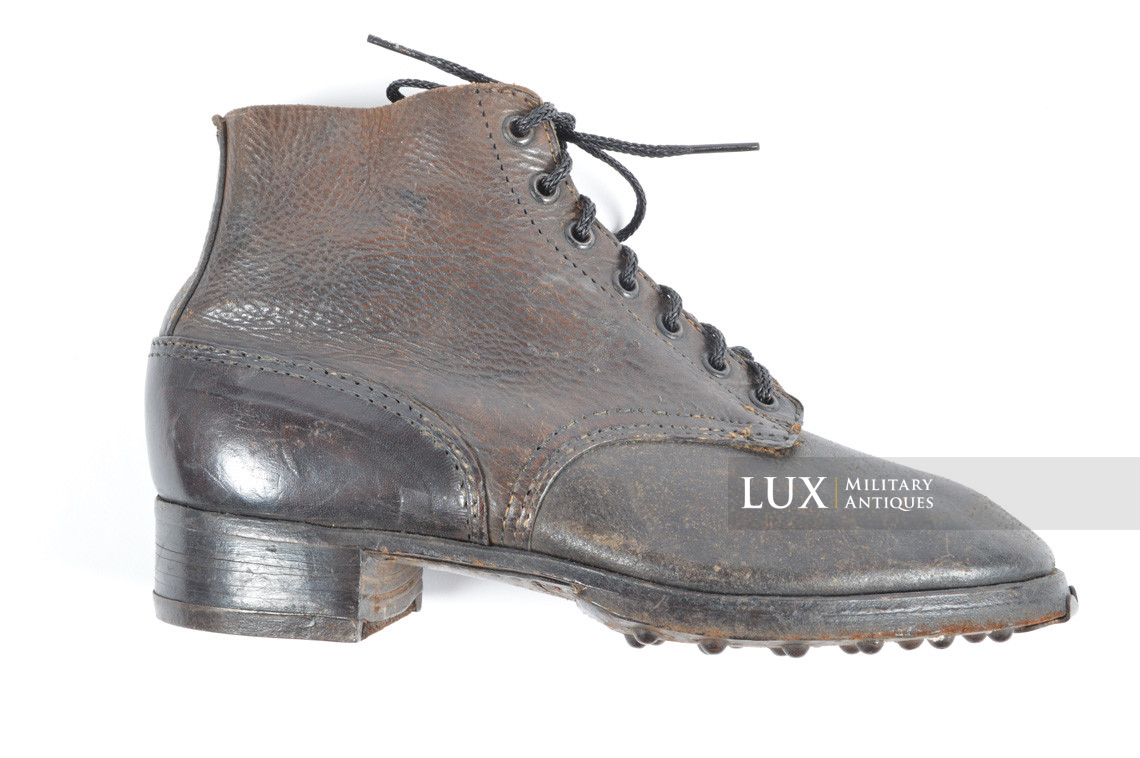 Late-war German low ankle boots - Lux Military Antiques - photo 21