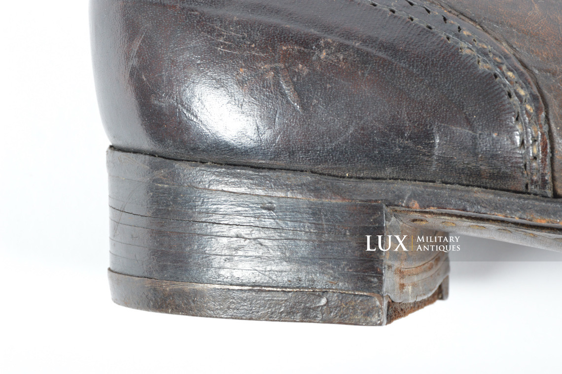Late-war German low ankle boots - Lux Military Antiques - photo 23