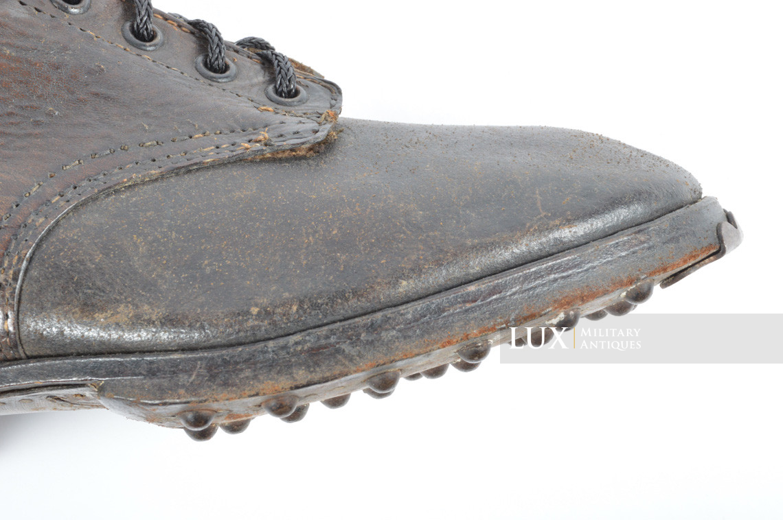 Late-war German low ankle boots - Lux Military Antiques - photo 23