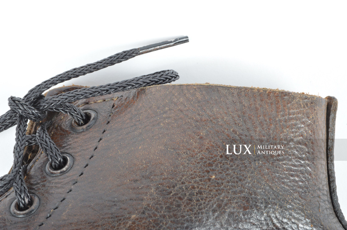 Late-war German low ankle boots - photo 25