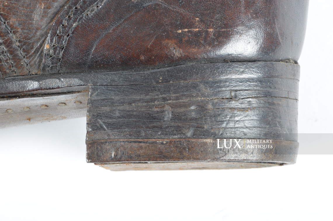 Late-war German low ankle boots - photo 26