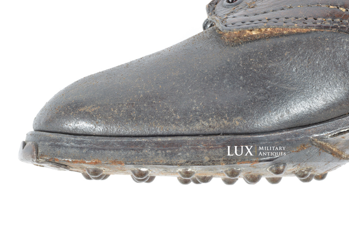 Late-war German low ankle boots - photo 27